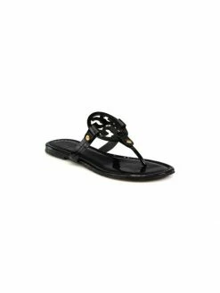 Tory Burch Sandal Leather Patent Miller Thong