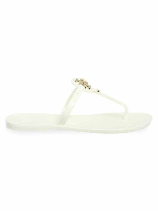 Tory Burch Sandal Mini Miller Jelly Thong Black 1 Tory Burch Sandal Mini Miller Jelly Thong Black