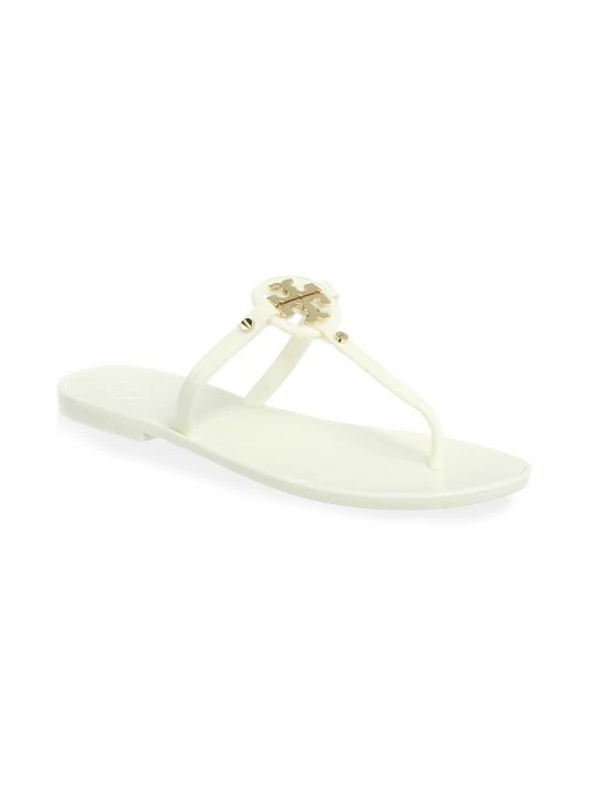 Tory Burch Sandal Mini Miller Jelly Thong Black 2 Tory Burch Sandal Mini Miller Jelly Thong Black - Image 2