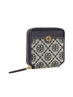 Tory Burch Tory Navy Wallet T Monogram Jacquard Bi-Fold -Tory Burch Shop unnamed file 2270
