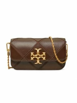 Tory Burch Phone Bag Eleanor Diamond Crossbody Quilted