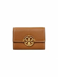 Tory Burch Wallet Miller Leather Mini Brown -Tory Burch Shop unnamed file 2315