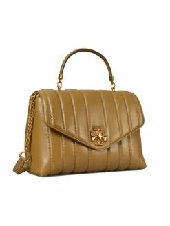 Tory Burch Satchel Kira Leather Top Handle Black -Tory Burch Shop unnamed file 234