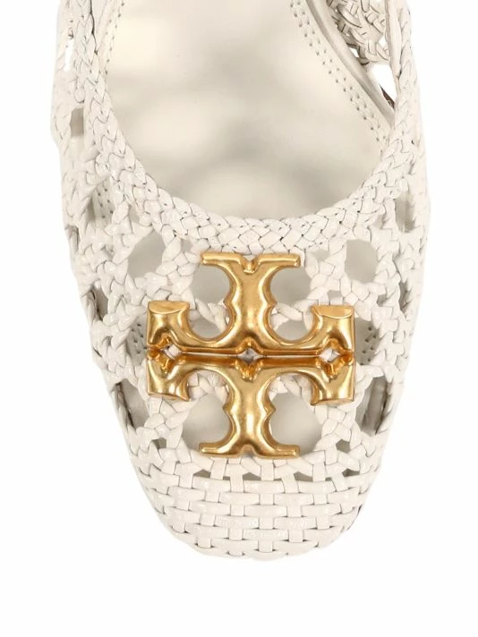 Tory Burch Pump Eleanor Woven Leather Slingback 4 Tory Burch Pump Eleanor Woven Leather Slingback - Image 4