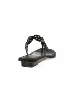 Tiny Miller Tory Burch Sandal Perfect Black Leather Wedge Thong -Tory Burch Shop unnamed file 2349