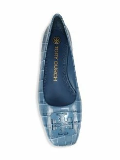 Tory Burch Ballet Flat Leather Croc-Embossed Square-Toe Georgia -Tory Burch Shop unnamed file 2369