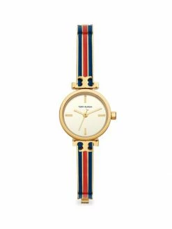 Tory Burch Watch Kira Stainless Steel Tri-Tone