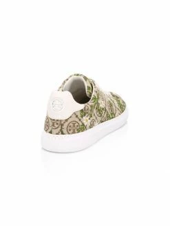 Tory Burch Sneaker T Monogram Floral-Embroidered Howell 8 Tory Burch Sneaker T Monogram Floral-Embroidered Howell -Tory Burch Shop unnamed file 2373