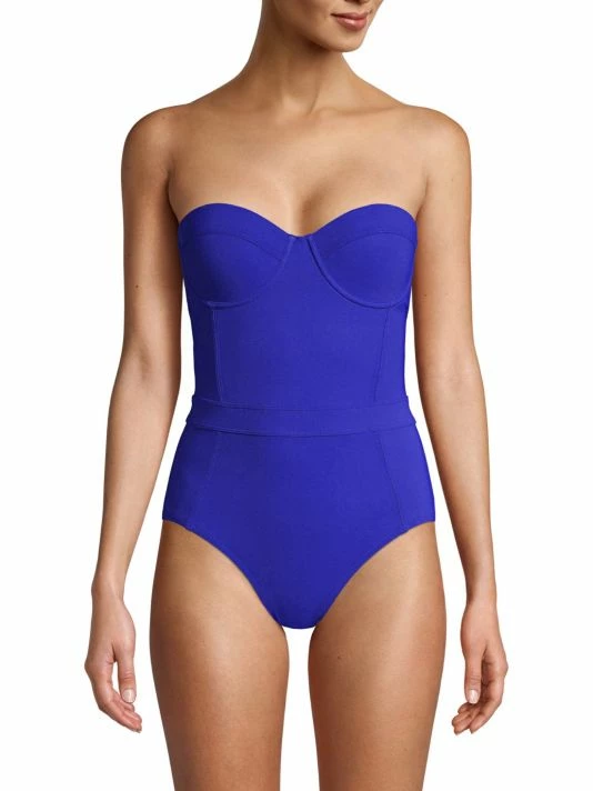 Tory Burch Lipsi Swimsuit Convertible One-Piece Black 4 Tory Burch Lipsi Swimsuit Convertible One-Piece Black - Image 4