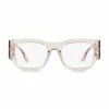 Tory Burch Glass 50Mm Block Square Clear Blue