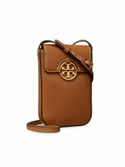 Tory Burch Miller Phone Bag Leather Crossbody Brown -Tory Burch Shop unnamed file 244