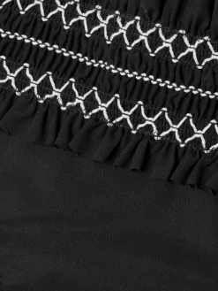 Tory Burch Bikini Bottom New Ivory Hipster Costa Smocked Black -Tory Burch Shop unnamed file 2443