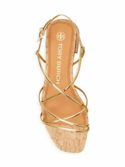 Tory Burch Sandal Slingback Metallic Penelope Flat 10 Tory Burch Sandal Slingback Metallic Penelope Flat -Tory Burch Shop unnamed file 2450