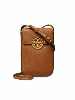 Tory Burch Miller Phone Bag Leather Crossbody Brown -Tory Burch Shop unnamed file 246
