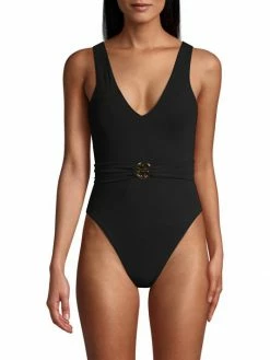 Tory Burch Swimsuit One-Piece Plunge Belted Miller -Tory Burch Shop unnamed file 2500