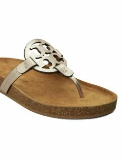 Tory Burch Miller Slide Metallic Thong Leather Cloud -Tory Burch Shop unnamed file 256