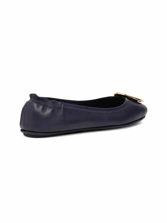 Tory Burch Minnie Flat Leather Ballet Perfect Black 2 Tory Burch Minnie Flat Leather Ballet Perfect Black - Image 2