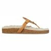 Tory Burch Miller Sandal Cloud Shearling Black
