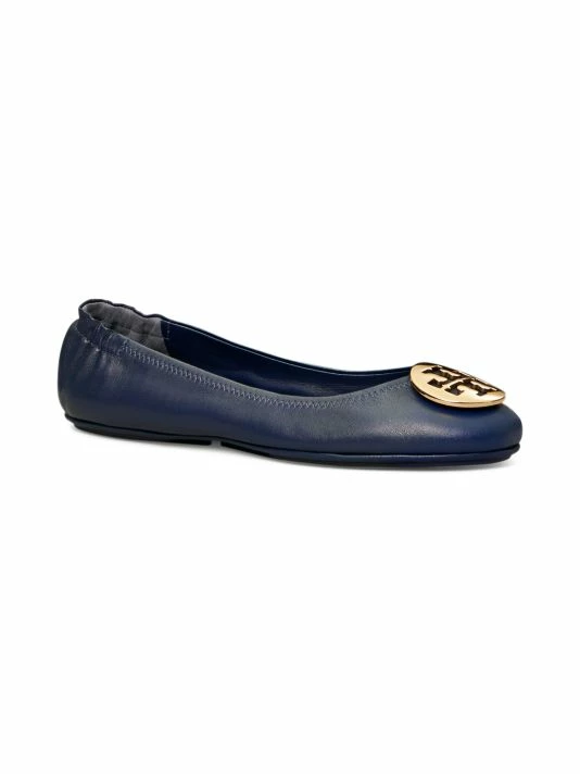 Tory Burch Minnie Flat Leather Ballet Perfect Black 3 Tory Burch Minnie Flat Leather Ballet Perfect Black - Image 3