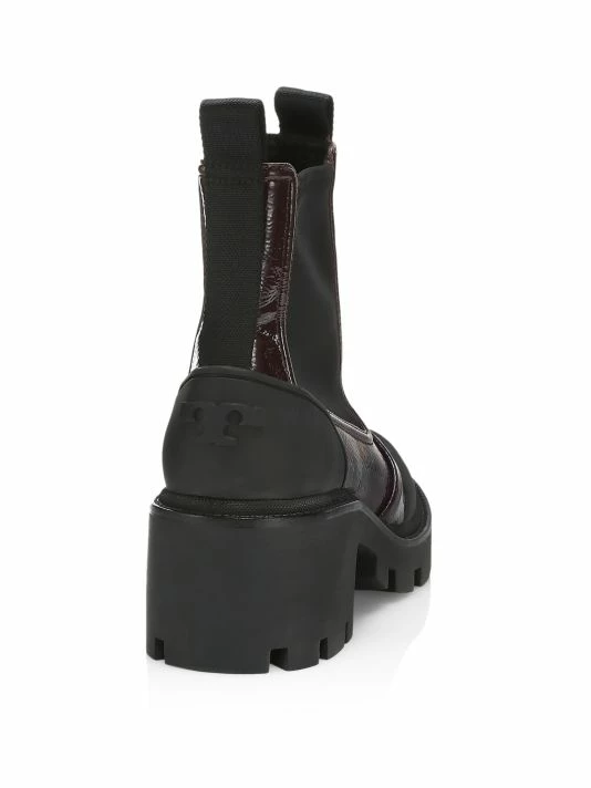 Tory Burch Boot Leather Ankle Lug Chelsea 3 Tory Burch Boot Leather Ankle Lug Chelsea - Image 3