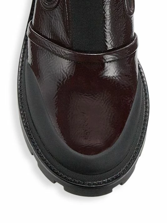 Tory Burch Boot Leather Ankle Lug Chelsea 4 Tory Burch Boot Leather Ankle Lug Chelsea - Image 4