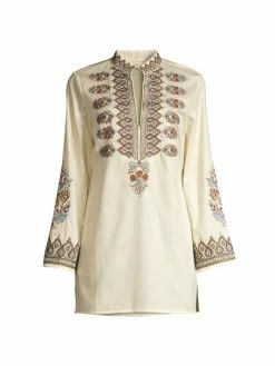 Tory Burch Tunic Cotton Embroidered