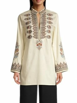 Tory Burch Tunic Cotton Embroidered -Tory Burch Shop unnamed file 2631