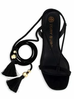 Tory Burch Sandal Suede Wrap Plisse Wedge -Tory Burch Shop unnamed file 2682