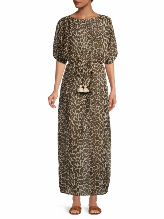 Tory Burch Printed Long Caftan 2 Tory Burch Printed Long Caftan - Image 2