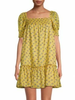 Tory Burch Dres Mini Smocked Floral -Tory Burch Shop unnamed file 2762