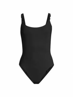 Tory Burch Swimsuit Clip-Chain-Strap One-Piece