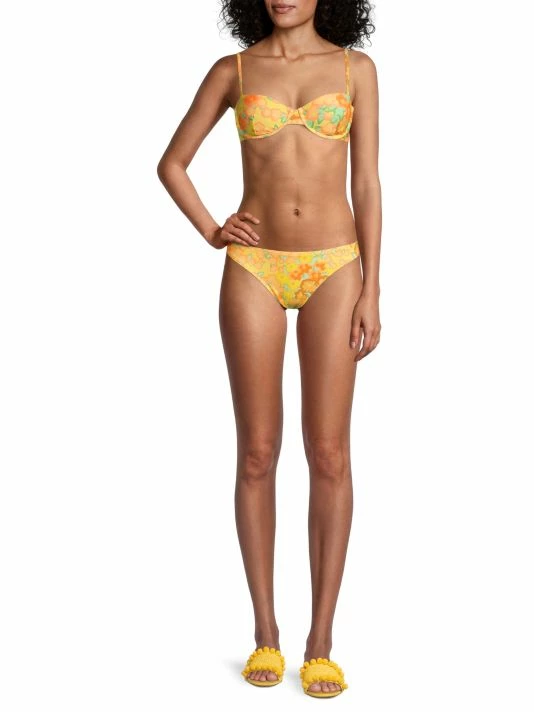 Tory Burch Underwire Bikini Top Floral 2 Tory Burch Underwire Bikini Top Floral - Image 2