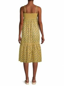 Tory Burch Midi-Dres Tiered Floral Smocked -Tory Burch Shop unnamed file 2803