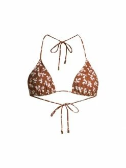 Tory Burch Bikini Top Triangle Printed