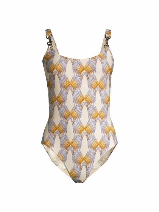 Tory Burch Swimsuit One-Piece Printed 1 Tory Burch Swimsuit One-Piece Printed