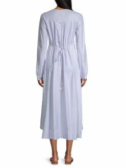 Tory Burch Tunic Dres Stripe Embellished Midi Step Hem -Tory Burch Shop unnamed file 2871