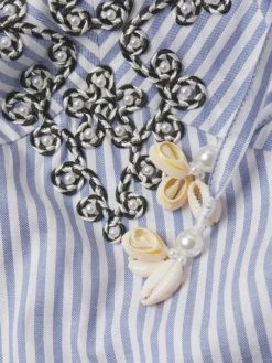 Tory Burch Tunic Dres Stripe Embellished Midi Step Hem -Tory Burch Shop unnamed file 2872