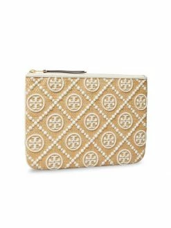 Tory Burch Pouch T Monogram Embellished Straw Brown -Tory Burch Shop unnamed file 356