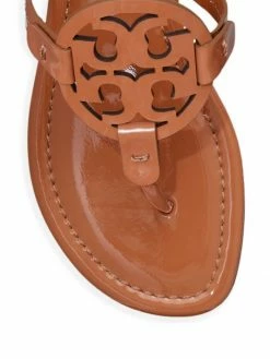 Tory Burch Sandal, Ivory Leather New Patent Miller 11 Tory Burch Sandal, Ivory Leather New Patent Miller -Tory Burch Shop unnamed file 36