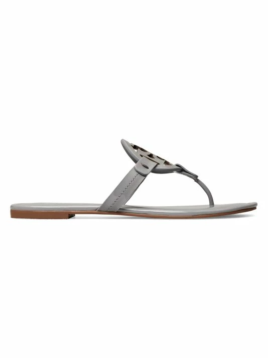 Tory Burch Sandal, Ivory Leather New Patent Miller 6 Tory Burch Sandal, Ivory Leather New Patent Miller - Image 6