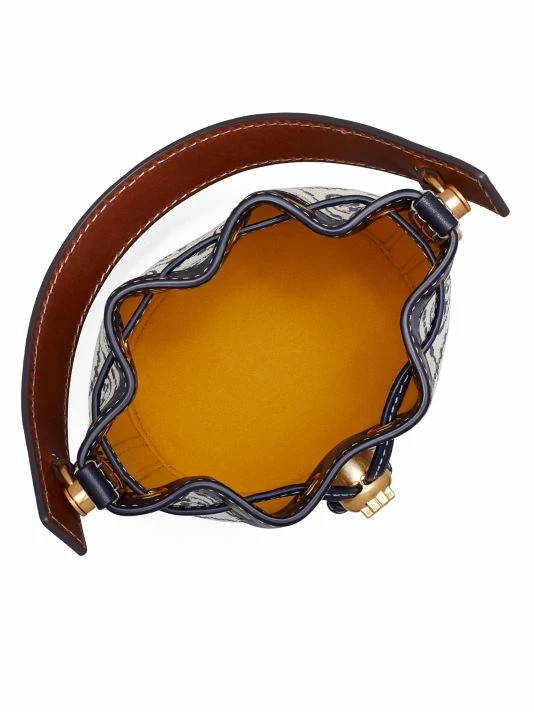 Tory Burch Bag Mini T Monogram Jacquard Bucket 2 Tory Burch Bag Mini T Monogram Jacquard Bucket - Image 2