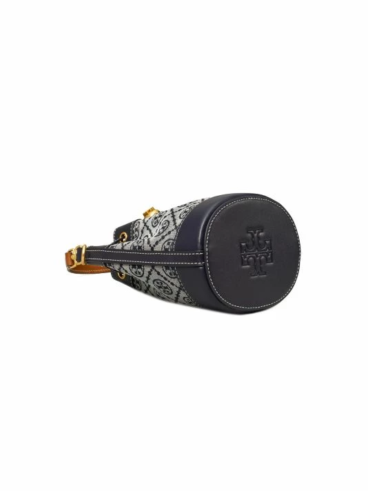 Tory Burch Bag Mini T Monogram Jacquard Bucket 5 Tory Burch Bag Mini T Monogram Jacquard Bucket - Image 5
