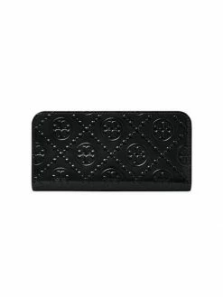Tory Burch Wallet T Monogram Leather Bi-Fold Patent