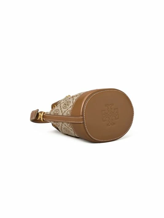 Tory Burch Bag T Monogram Jacquard Mini Bucket 4 Tory Burch Bag T Monogram Jacquard Mini Bucket - Image 4