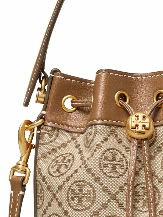 Tory Burch Bag T Monogram Jacquard Mini Bucket 5 Tory Burch Bag T Monogram Jacquard Mini Bucket - Image 5