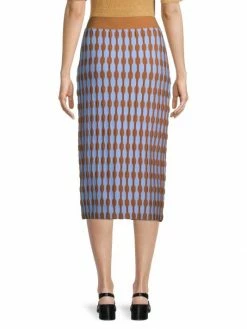 Tory Burch Midi-Skirt Knit Bubble Stripe -Tory Burch Shop unnamed file 425