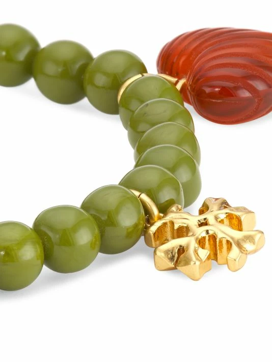 Tory Burch Charm Bracelet Beaded Roxanne 4 Tory Burch Charm Bracelet Beaded Roxanne - Image 4