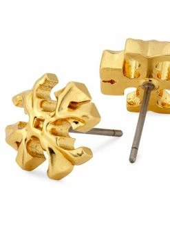Tory Burch Earring 18K-Gold-Plated Double-Stud Roxanne -Tory Burch Shop unnamed file 453