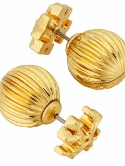 Tory Burch Earring 18K-Gold-Plated Double-Stud Roxanne -Tory Burch Shop unnamed file 454