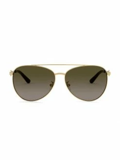 Tory Burch 58MM Aviator Sunglasses